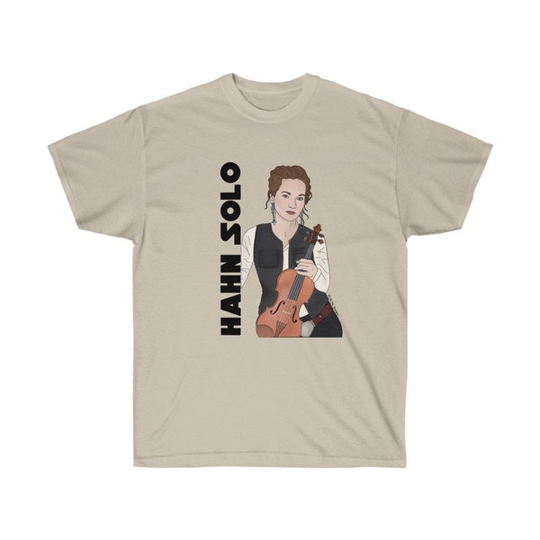 Hahn Solo Hilary Hahn Unisex Cotton T-Shirt