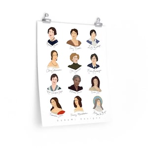 Women Composers Premium Matte Poster