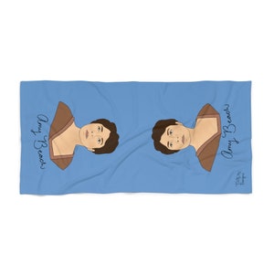 Amy Beach Beach Towel