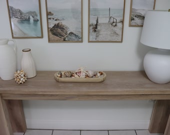 Seashell Centerpiece / Home Decor / Vase