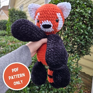 Crochet Red Panda PDF Pattern