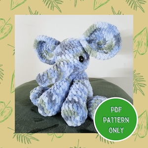 Elephant Crochet Plushie Pattern