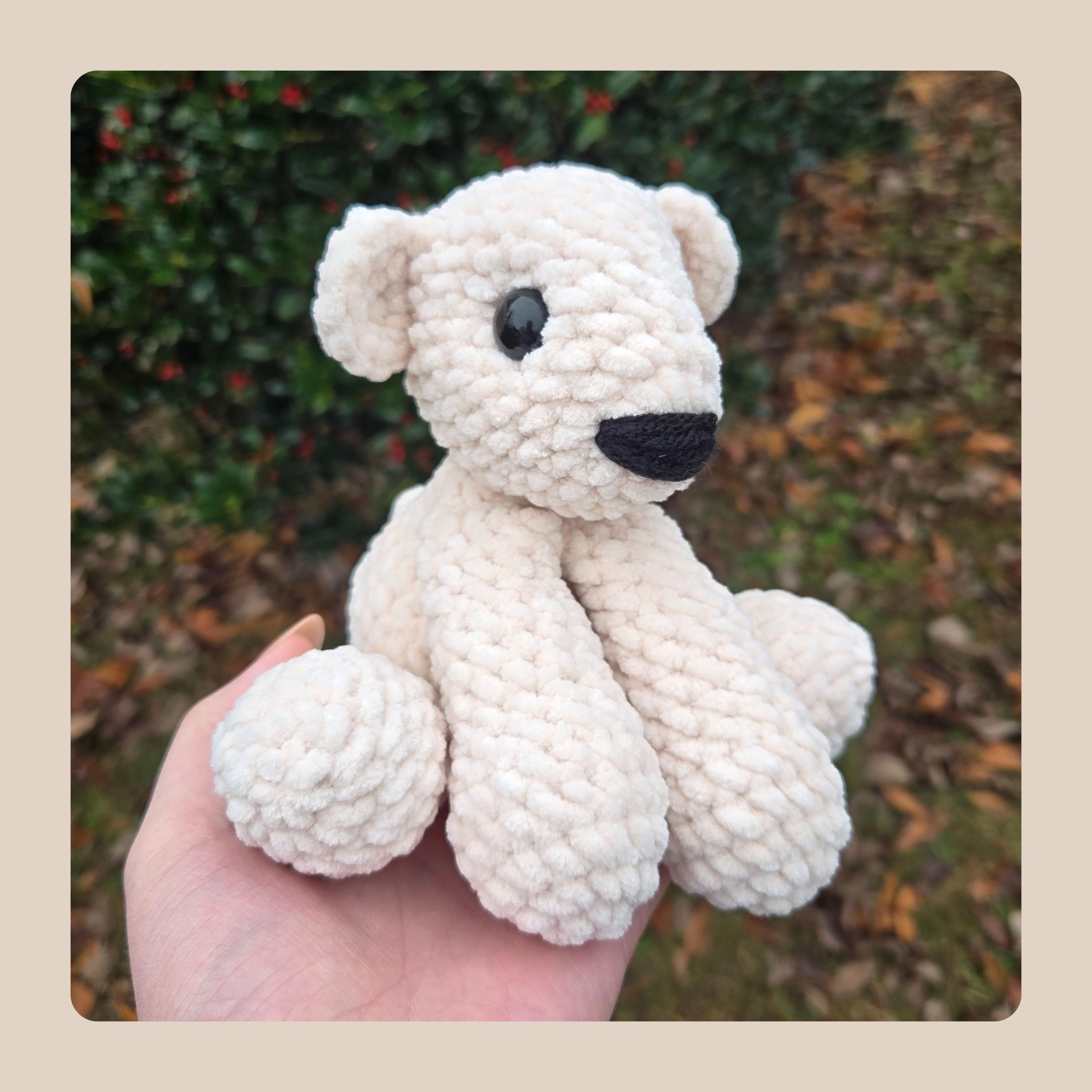 Crochet Mini Polar Bear PDF Pattern - Etsy