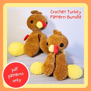 Crochet Turkey Pattern Bundle