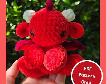 Crochet Dragon PDF Pattern