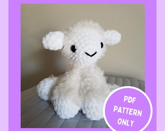 Little Lamb Crochet PDF Pattern