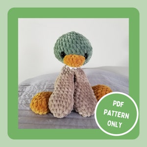 Mallard Duck Crochet PDF Pattern