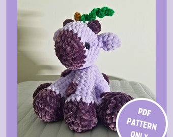 Grape Cow Crochet Pattern
