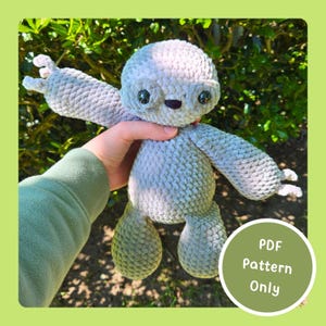 Crochet Sloth PDF Pattern