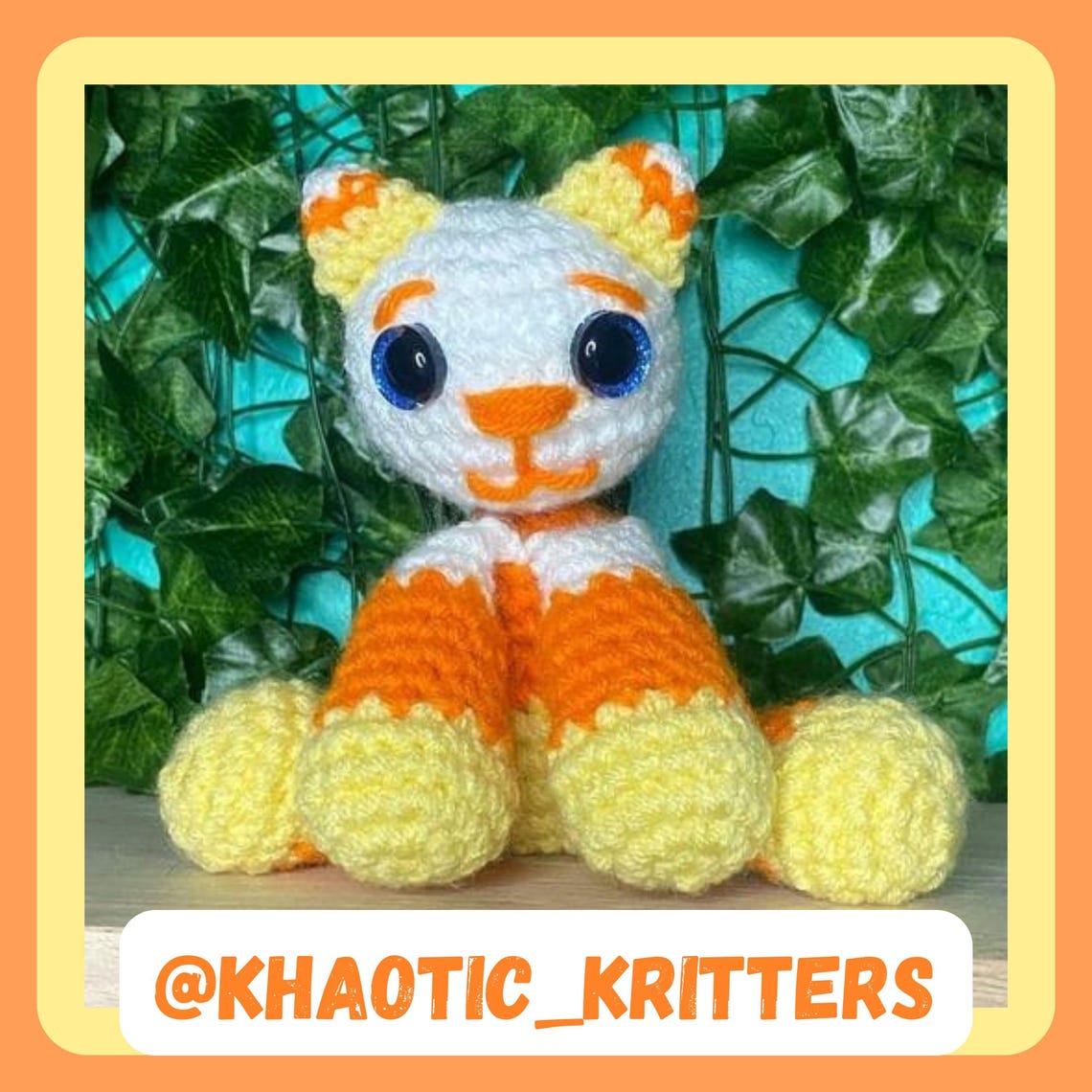 Crochet Candy Corn Cat Pattern - Etsy