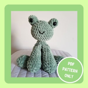 Frog Crochet PDF Pattern