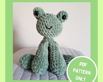 Frog Crochet PDF Pattern