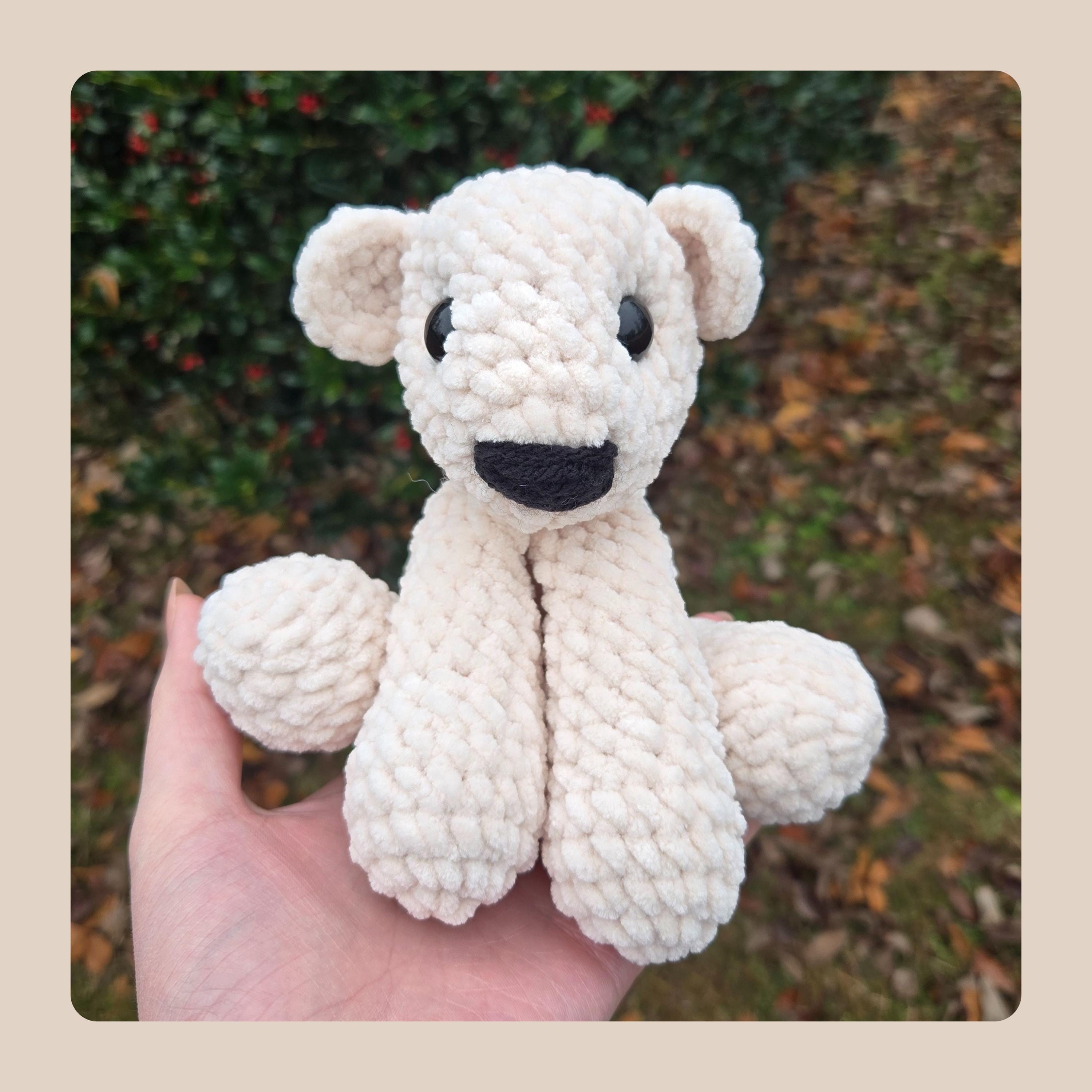 Crochet Mini Polar Bear PDF Pattern - Etsy