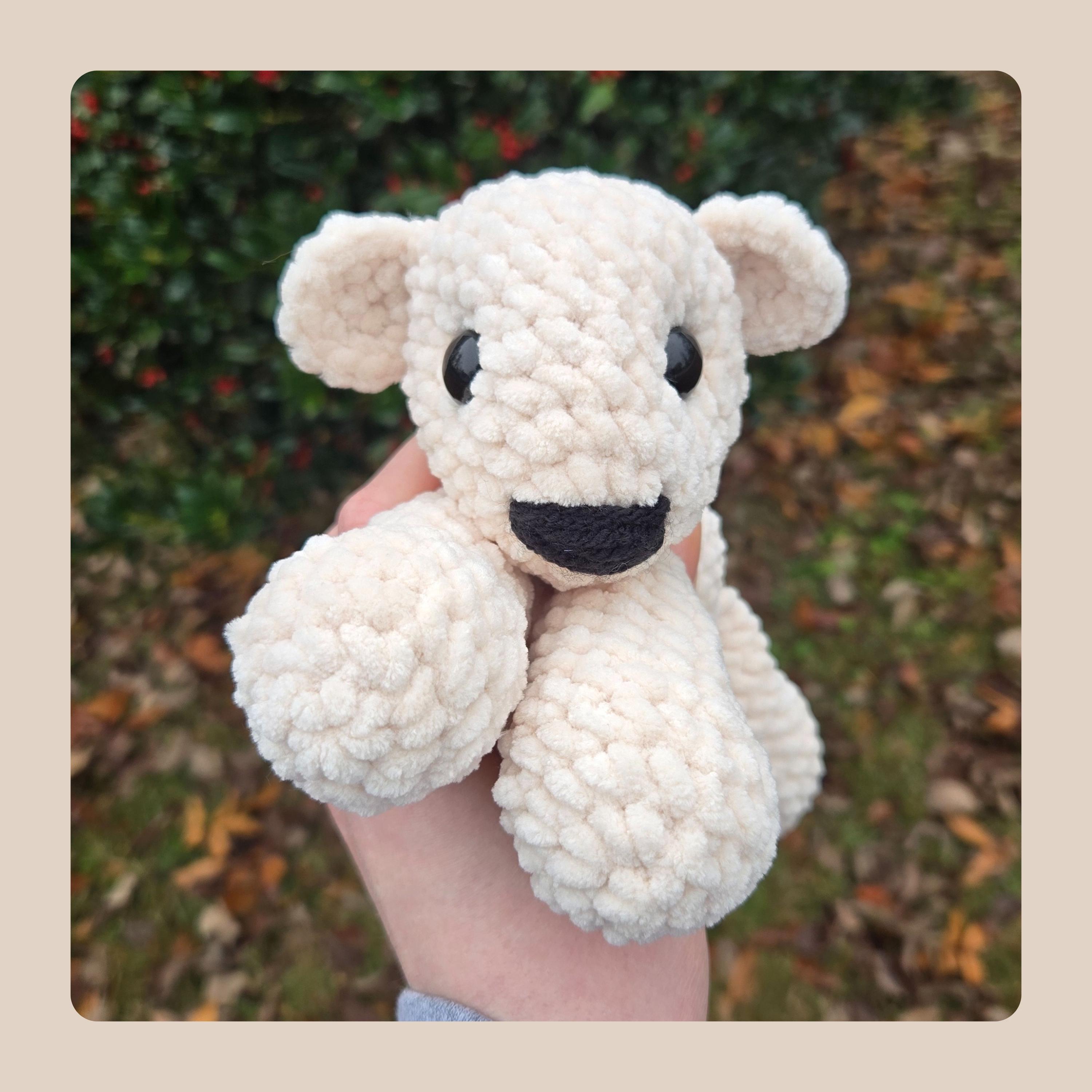 Crochet Mini Polar Bear PDF Pattern - Etsy