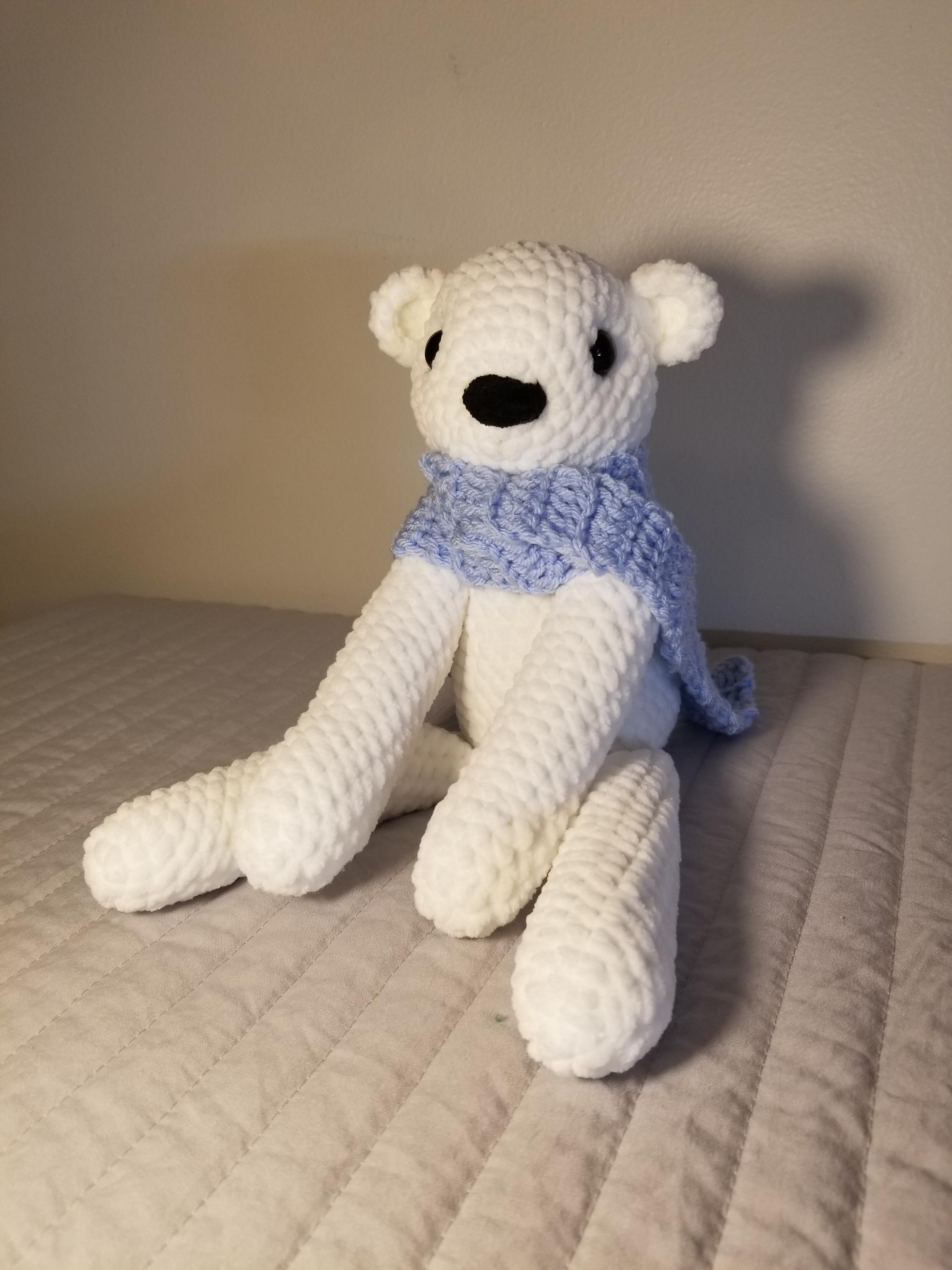 Crochet Polar Bear PDF Pattern - Etsy