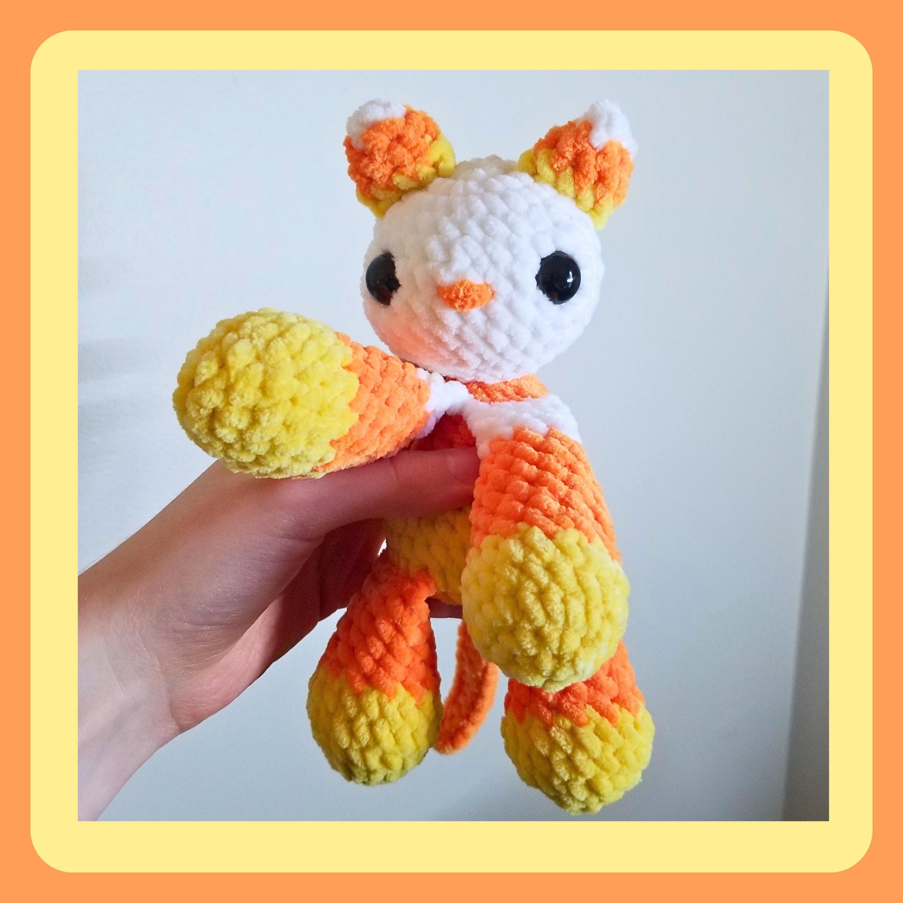 Crochet Candy Corn Cat Pattern - Etsy