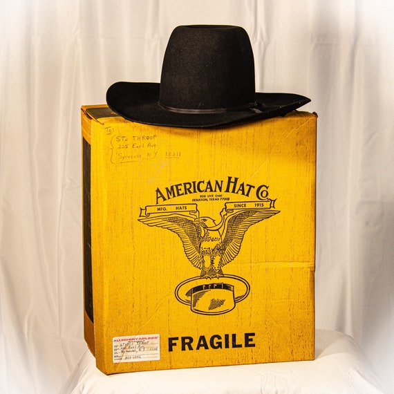 Vintage 1970s Cowboy Hat