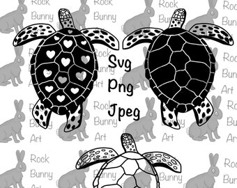 Turtle Svg file, turtle png file, Sea turtle clip art, digital download for Cricut and silhouette, T-shirt Svg, silhouette, turtle vector