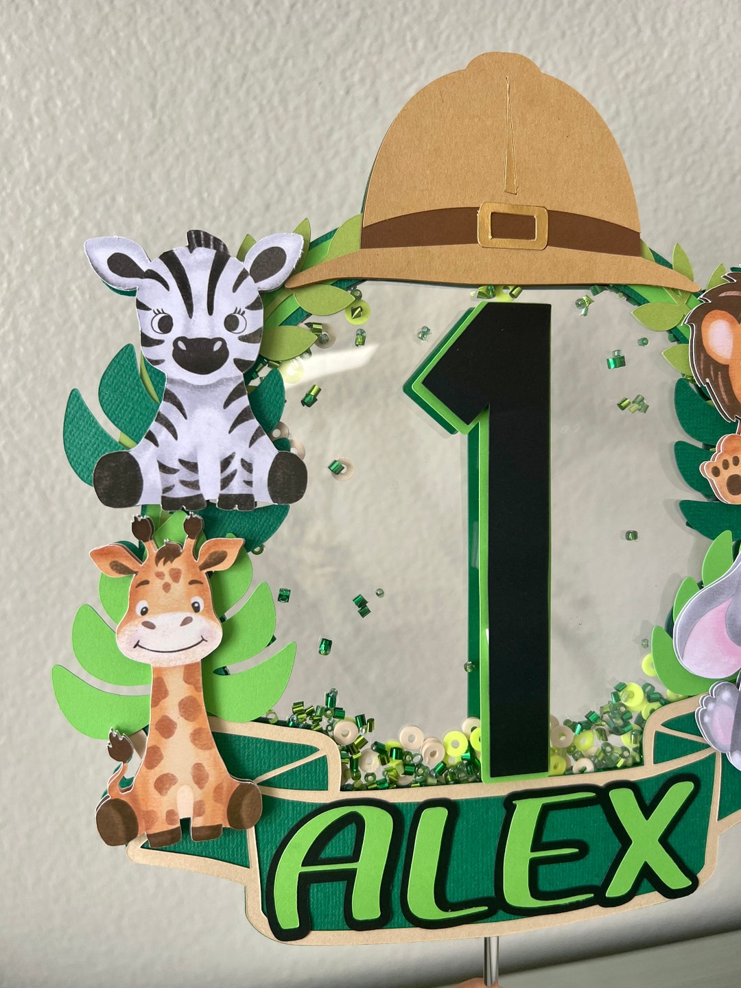 Safari Cake Topper, Safari Birthday, Safari Party, Safari Decorations ...