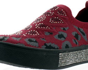Bernie Mev Women's Spark Serenity Slip On Sneaker Negro Zapatos Zapatos para mujer Zapatillas y calzado deportivo Zapatos sin cordones 