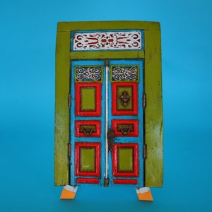Handmade Colombian Door of Salamina (Caldas), Colombia (Made in Colombia)