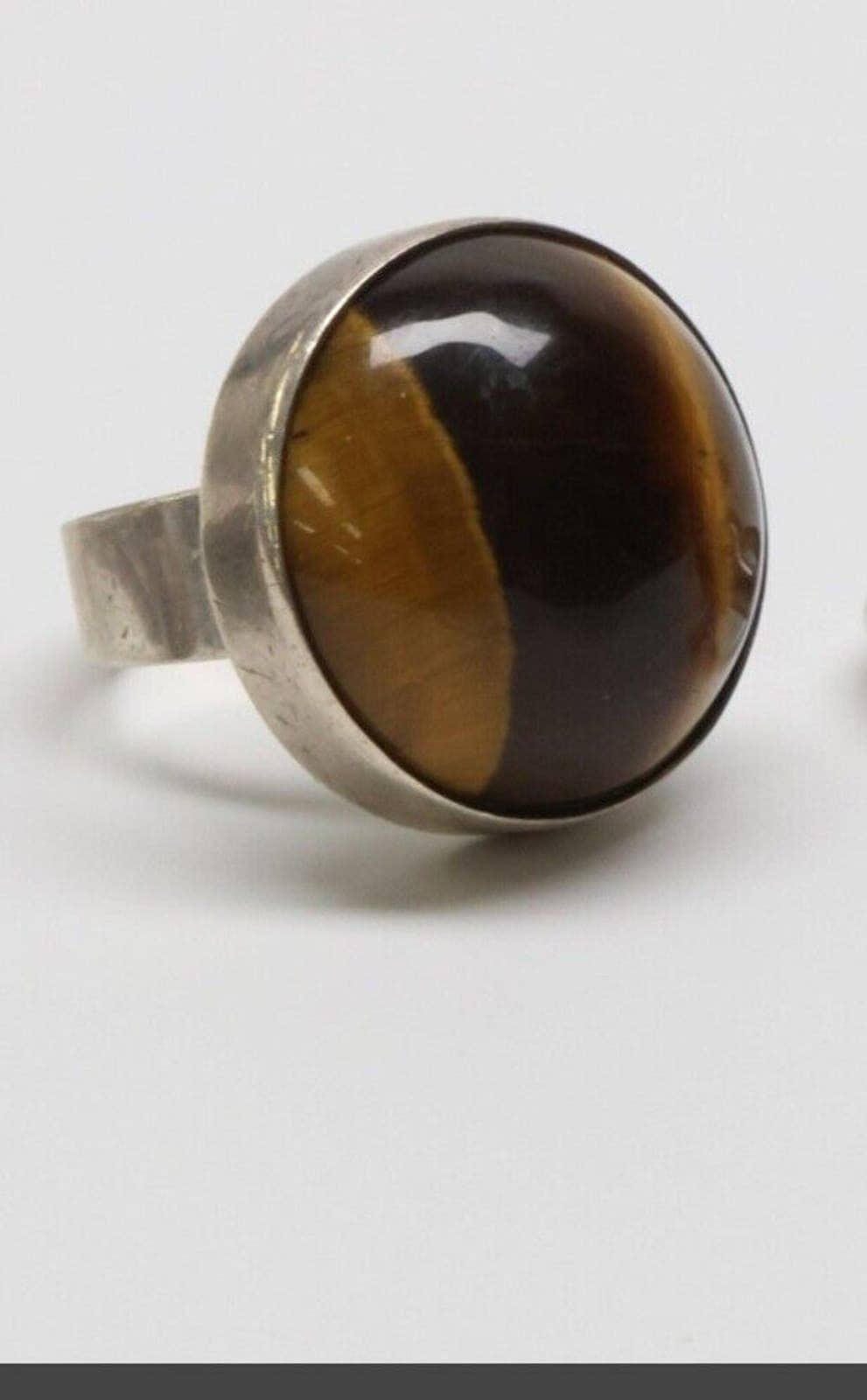 アクセサリー Tiger Eye Ring / Niels Erik From Tiger Eye Ring / Niels Erik From Niels Erik From Sterling