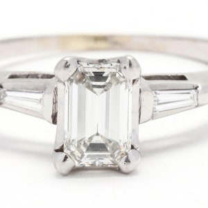 14k White Gold & Diamond Ring approx 1 cttw