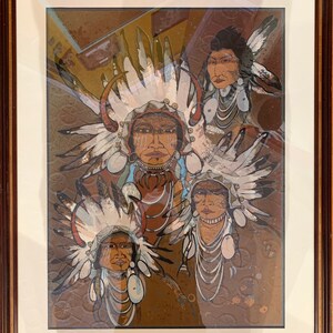 Sioux War Chiefs - Limited Edition  -  By Kevin Red Star