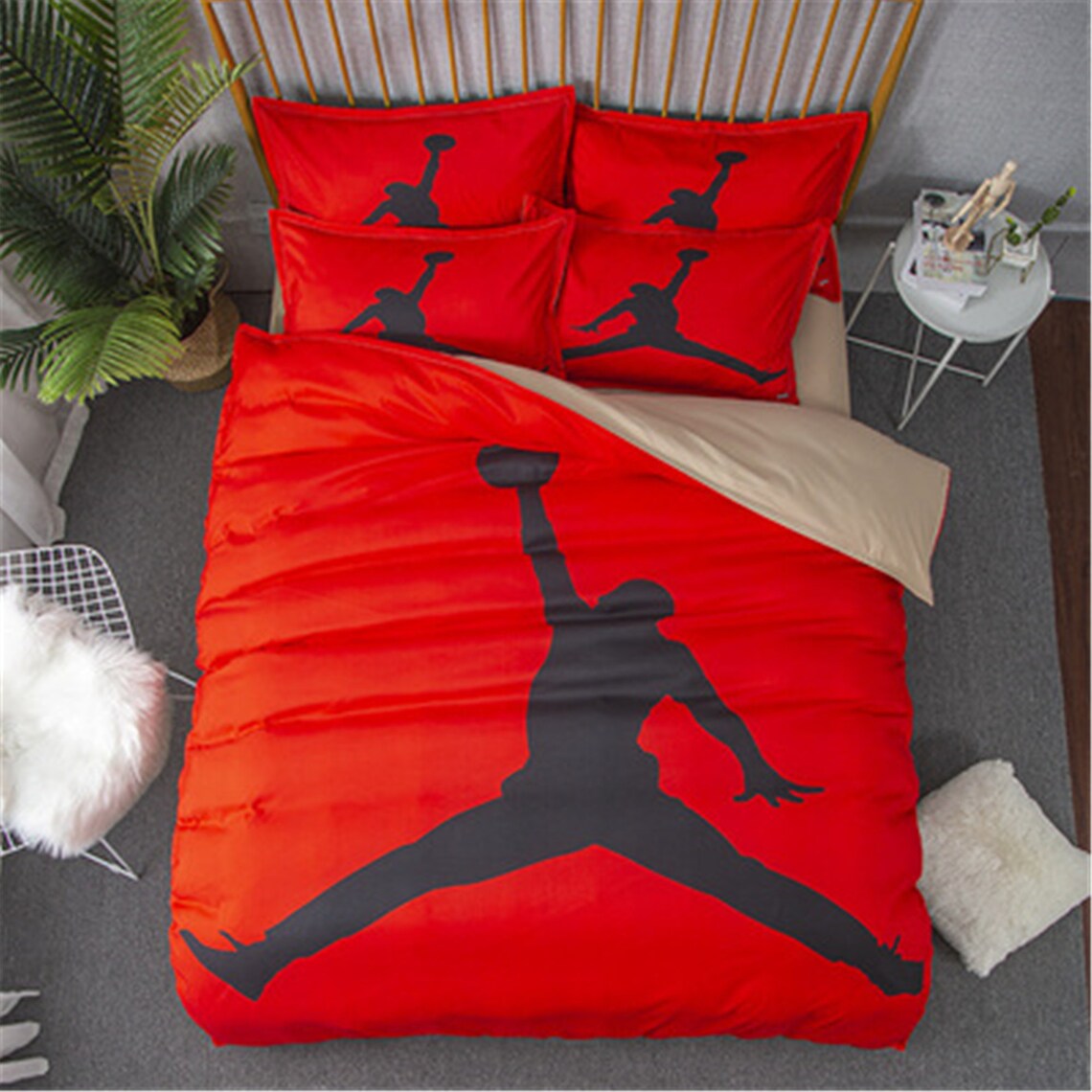 Air Jordan Duvet cover set bedding set Queen Bedding Set Twin Etsy