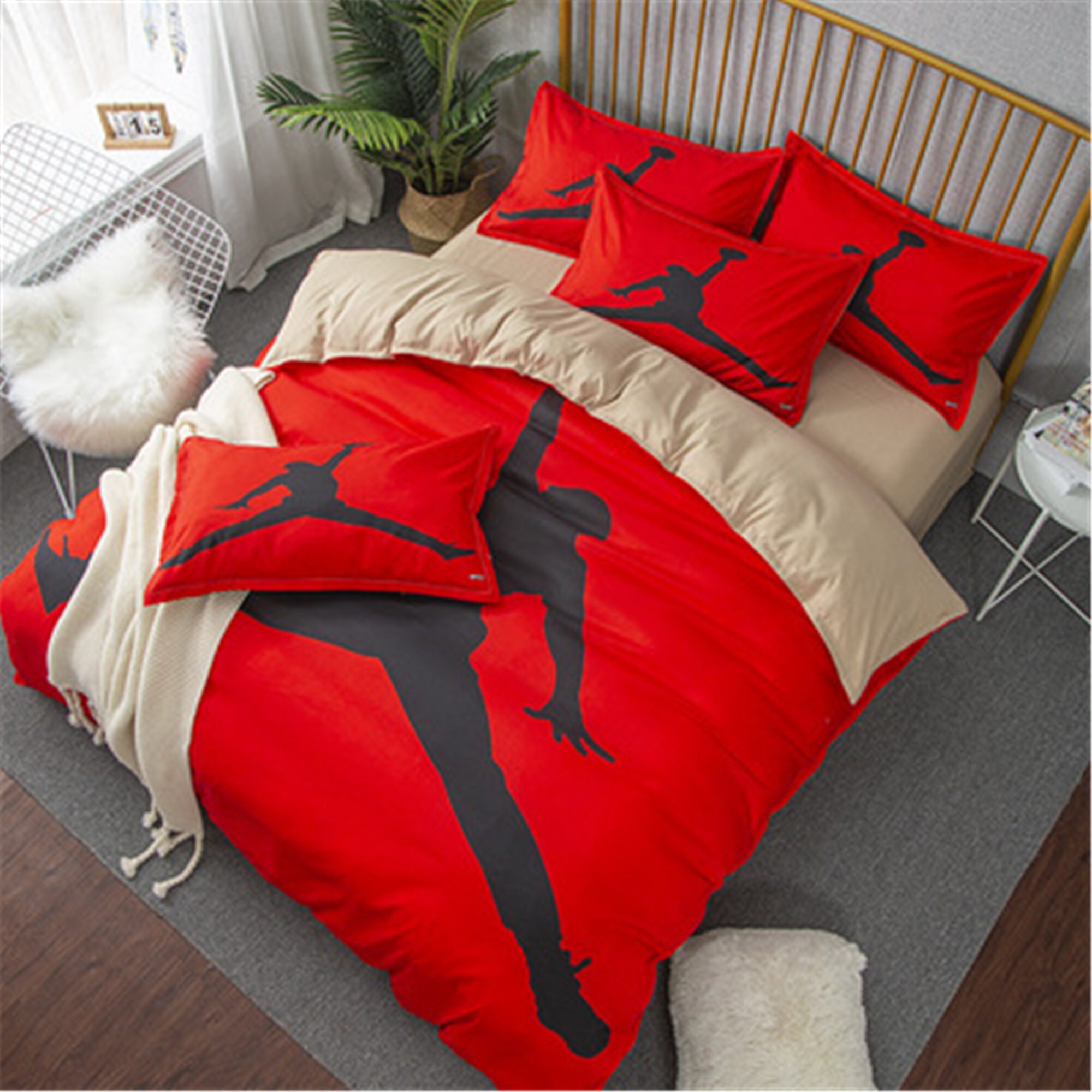 Air Jordan Duvet cover set bedding set Queen Bedding Set Twin Etsy
