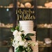 Personalized Wedding Cake Topper / Rustic Wedding Cake Topper / Mr and Mrs Cake Toppers for Wedding / Custom wedding Cake topper - by TOA