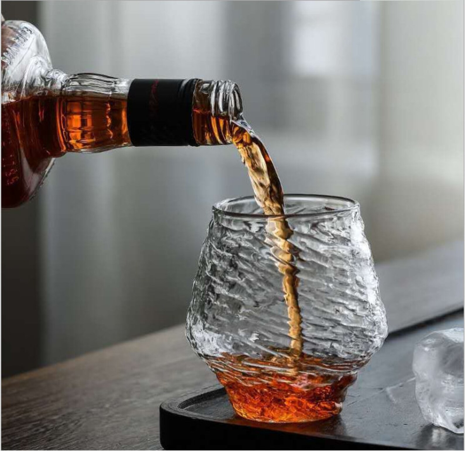 Handmade hammer glass creative whisky glass foreign wine glass Etsy