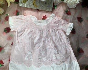antique baby dress