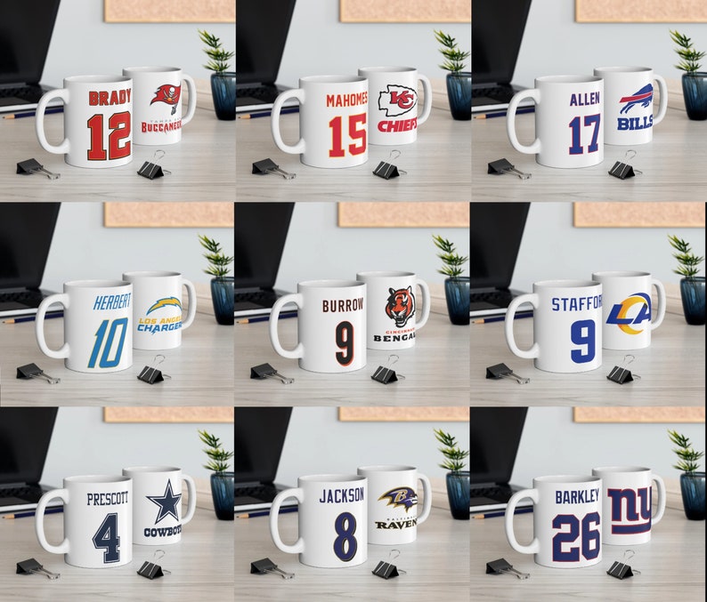 رسومات بدون الوان NFL Teams Jersey Number Personalized Mug, Custom Mug, Football Team Mug, رسومات بدون الوان رسومات بدون الوان NFL Teams Jersey Number Personalized Mug, Custom Mug, Football Team Mug, رسومات بدون الوان