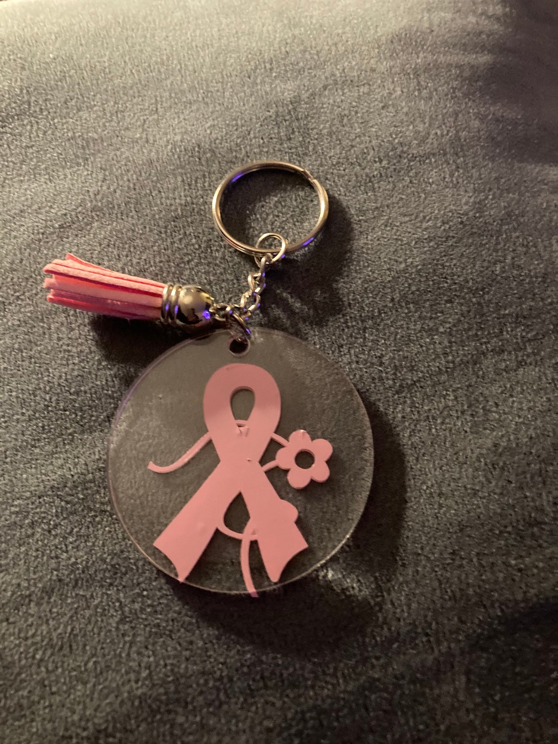 Breast Cancer Awareness Keychains Etsy