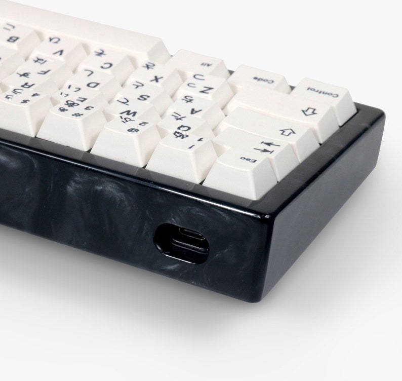 Resin Mechanical Keyboard Case gh60 dz60 xd60 layout 60 64 Etsy