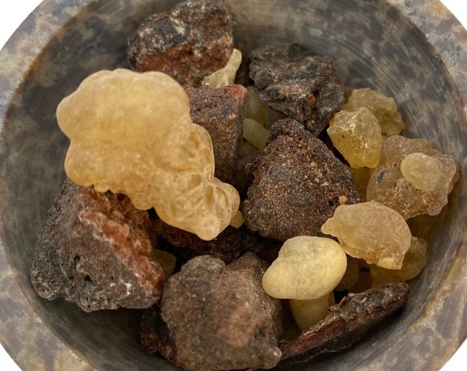 Featured listing image: FRANKINCENSE & MYRRH BLEND |Small Batch|Rare Peruvian Myyrh|Ethiopian Frankincense