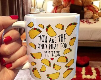 Taco Mug Etsy