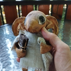 dobby elf, dobby huiself, handgemaakte dobby