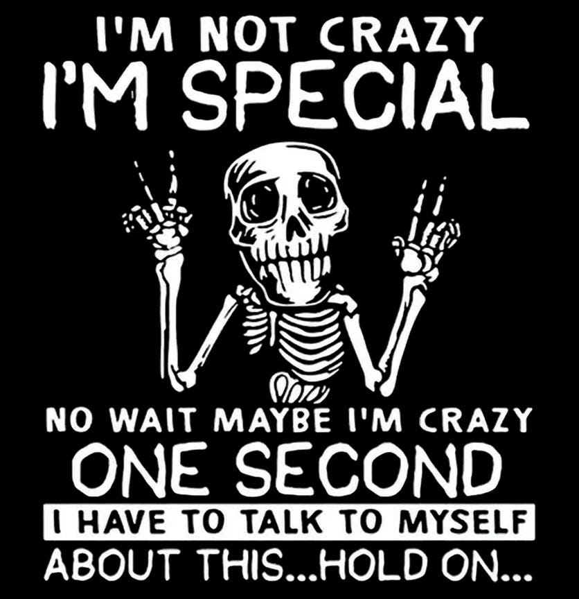 I'm Not Crazy; I'm Special; PNG; Transparent - Etsy
