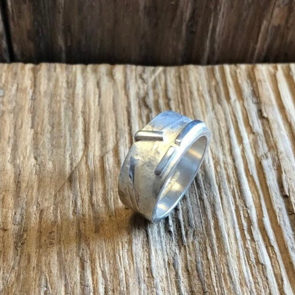 Bijzondere zilveren ring van LAPPONIA Finland