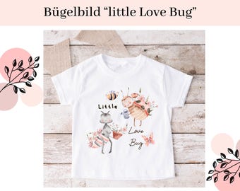 Bügelbilder für Kinder | Bügelmotiv für Kinder | Bügelmotiv | Bügelapplikation | Aufbügelbild | Bügelbild Marienkäfer | Kleinkind Bügelbild
