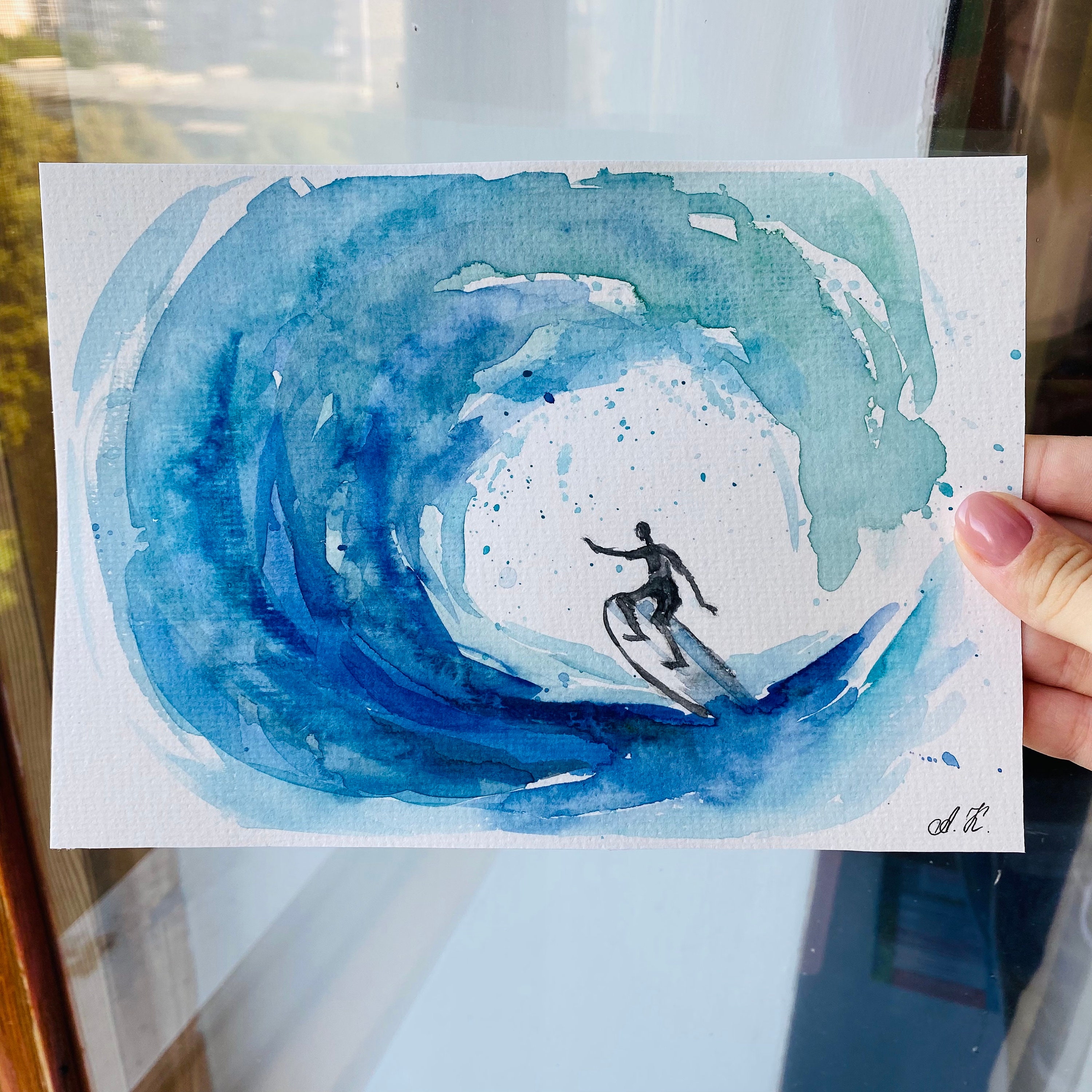 Surfing 2024 painting easy