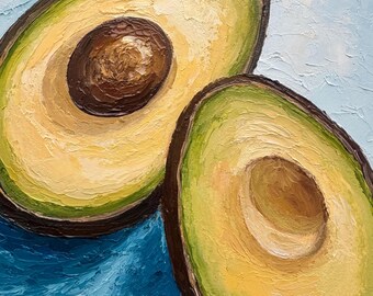 アボカド壁掛け絵画 Amazon.co.jp: アボカド柄 キャンバス絵画 アートパネル