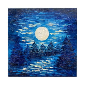 オーロラ 絵画 北極光 キャンバス アートワーク 夜空 オリジナル オーロラ 絵画 北極光 キャンバス アートワーク 夜空 オリジナル
