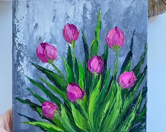 油彩画 チューリップ Amazon.co.jp: 絵画 現代アート チューリップ2 佐藤沙耶 額入り