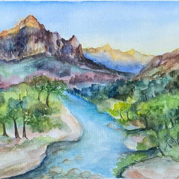 Utah Original Art Etsy