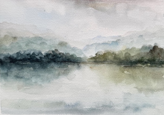 湖 風景画 （P） 湖 風景画 （R） 【公式通販】