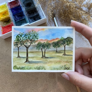 Joshua Tree | Vintage Mineral Watercolor Set
