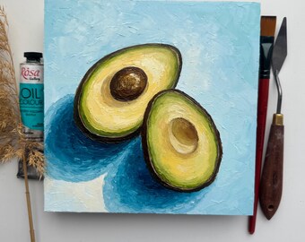 アボカド壁掛け絵画 Amazon.co.jp: アボカド柄 キャンバス絵画 アートパネル